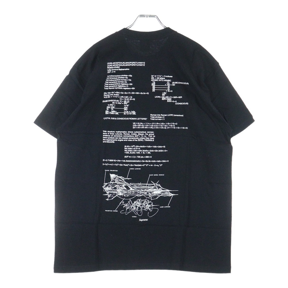SUPREME(シュプリーム) 20SS Rammellzee Tee ラメルジー プリント 半袖Tシャツ カットソー ブラック