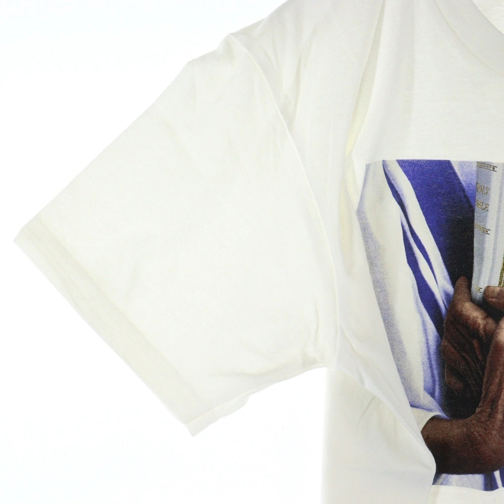 SUPREME(シュプリーム) 19AW Bible Tee バイブル 聖書 フォトプリント 半袖Tシャツ ホワイト
