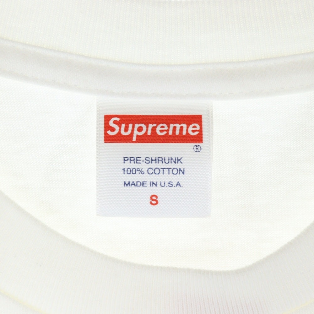 SUPREME(シュプリーム) 19AW Bible Tee バイブル 聖書 フォトプリント 半袖Tシャツ ホワイト