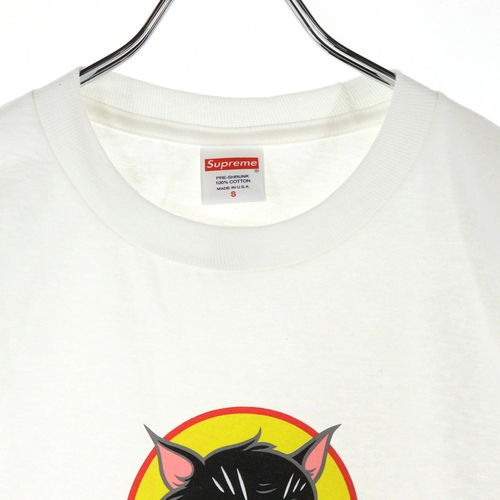 SUPREME(シュプリーム) 20SS Black Cat Tee ブラックキャット 半袖Tシャツ ホワイト