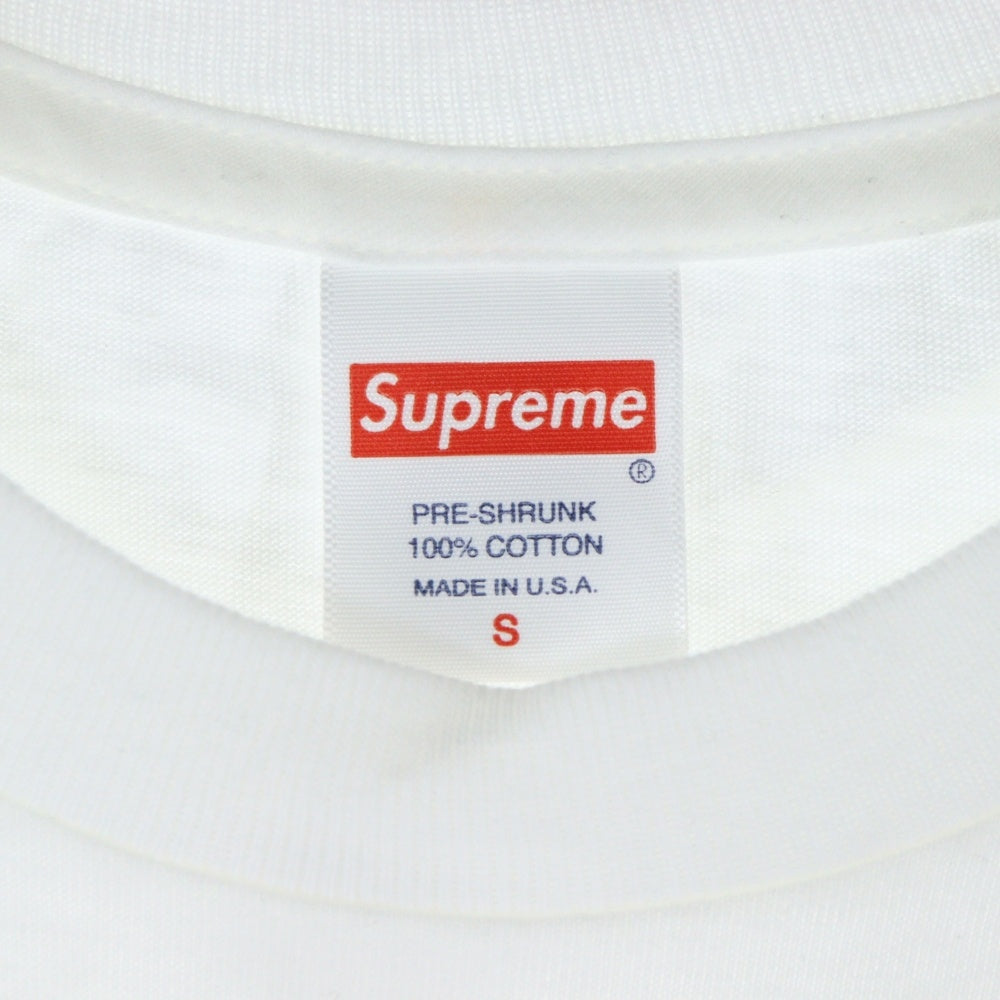 SUPREME(シュプリーム) 20SS Paint Logo Tee ペイント ロゴ Tシャツ Tシャツ ホワイト