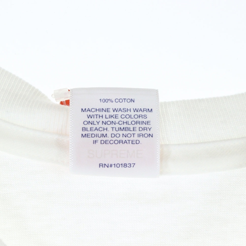 SUPREME(シュプリーム) 19AW New Shit Tee AUTHORIZED DEALER 反転ロゴ プリント 半袖 Tシャツ ホワイト