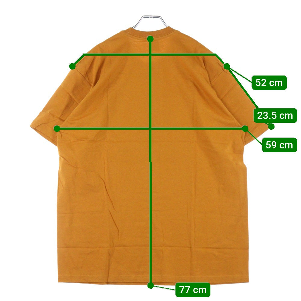 SUPREME(シュプリーム) 19AW Bible Tee バイブル 聖書 フォトプリント 半袖Tシャツ ブラウン