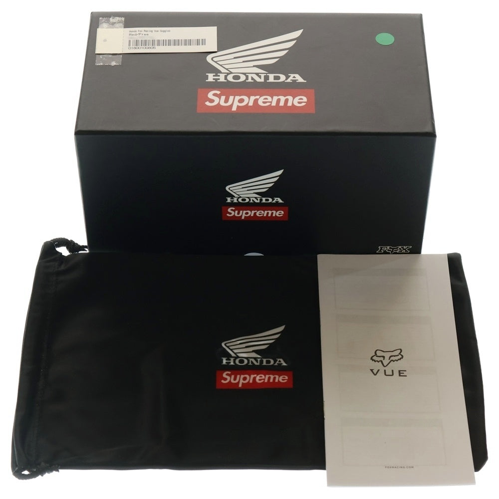 SUPREME(シュプリーム) 19AW Honda Fox Racing Vue Goggles ホンダ フォックスレーシング ヴュー ゴーグル レッド