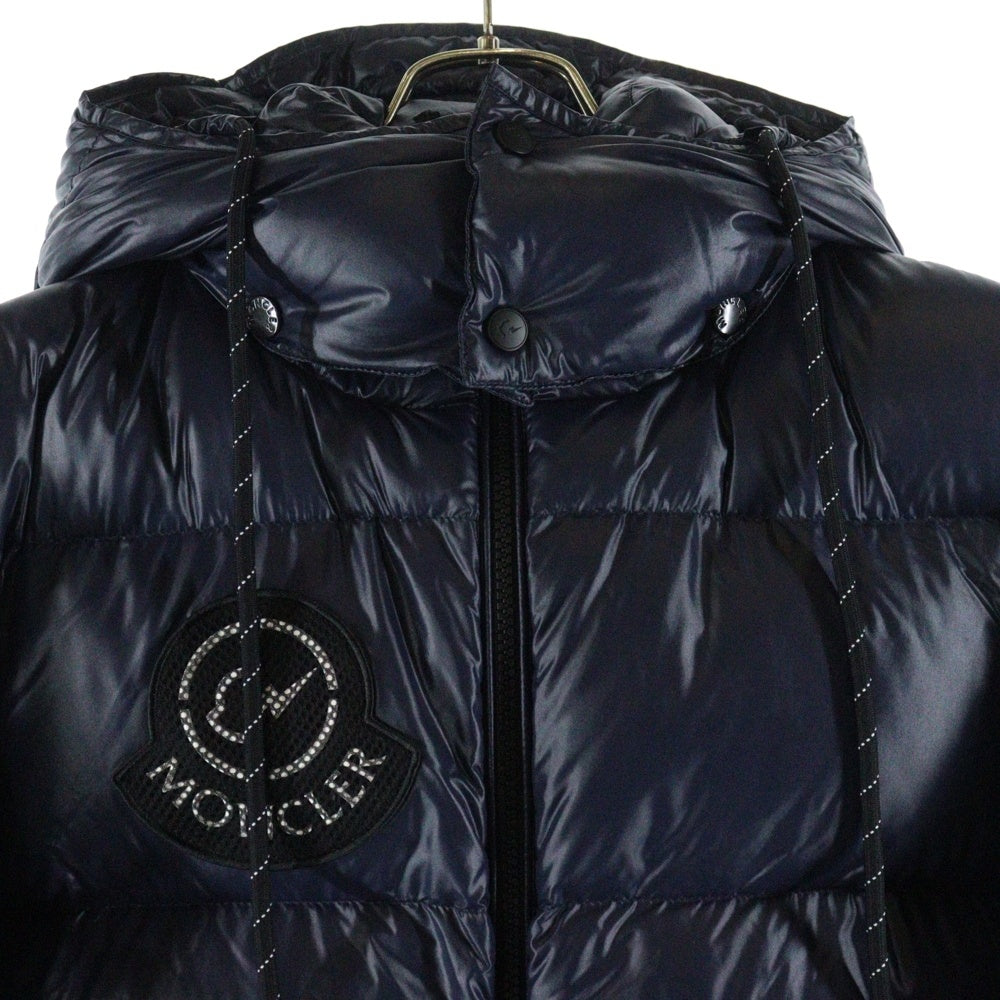MONCLER(モンクレール) 21AW ×FRAGMENT DESIGN HANTIUM JACKET フラグメントデザイン ハンティウム バックプリント ナイロン ダウンジャケット ネイビー G209U1A00017