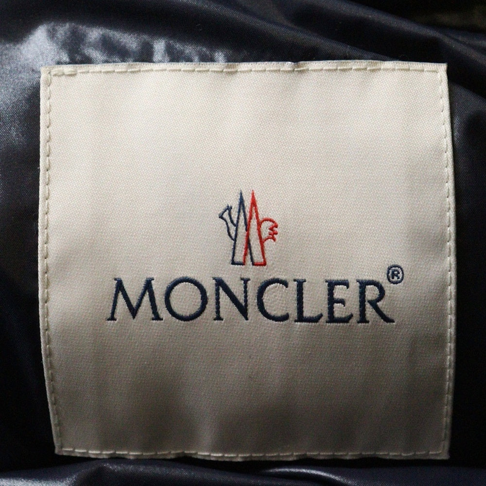 MONCLER(モンクレール) 21AW ×FRAGMENT DESIGN HANTIUM JACKET フラグメントデザイン ハンティウム バックプリント ナイロン ダウンジャケット ネイビー G209U1A00017