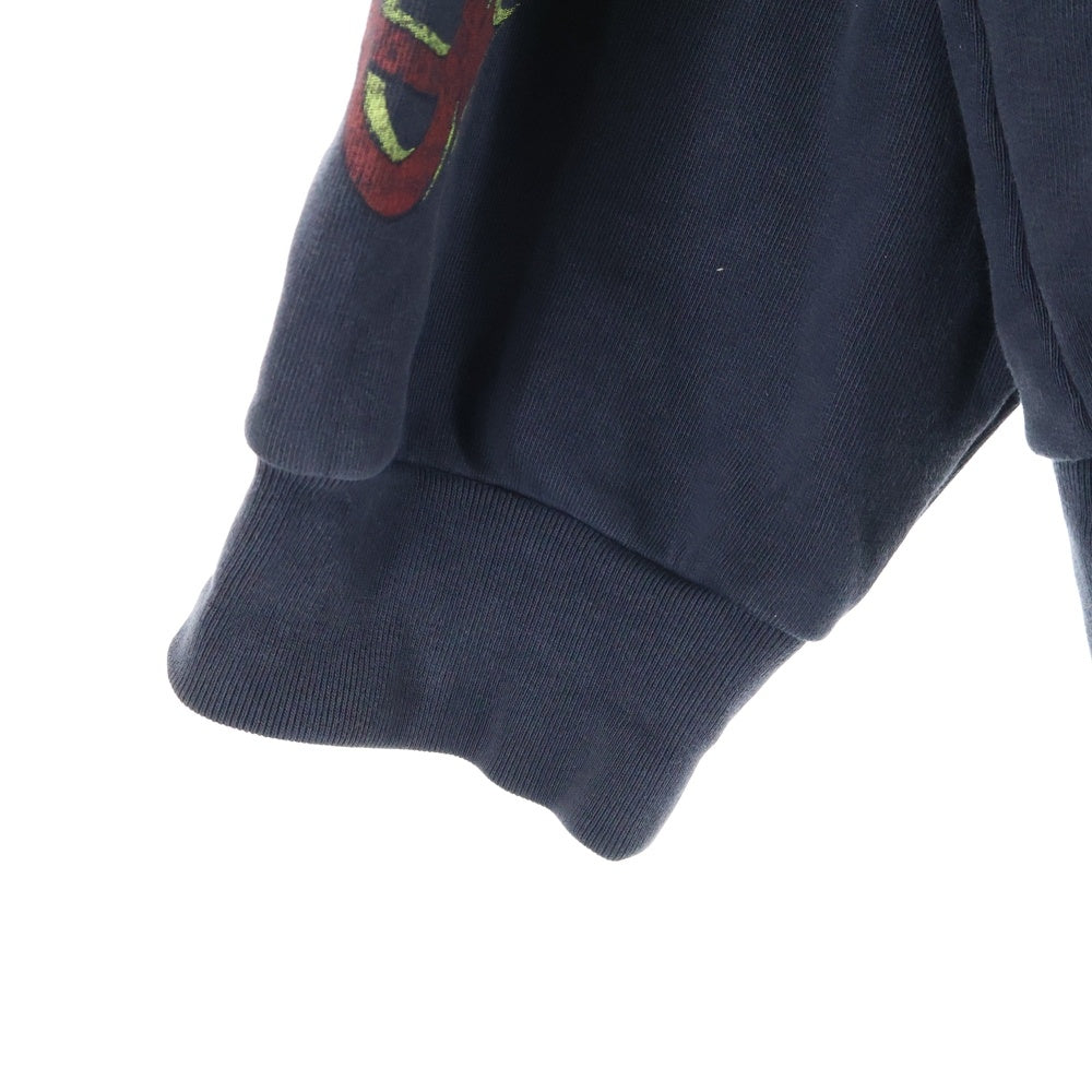 BALENCIAGA(バレンシアガ) 23AW OFFSHORE アートプリント スウェット ジップアップ パーカー ブラック 770939 TPVM9