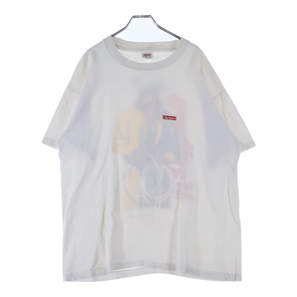 VINTAGE(ヴィンテージ) 90S VINTAGE MARLBORO COWBOY マルボロ カウボーイ バックプリント 半袖Tシャツ カットソー ホワイト