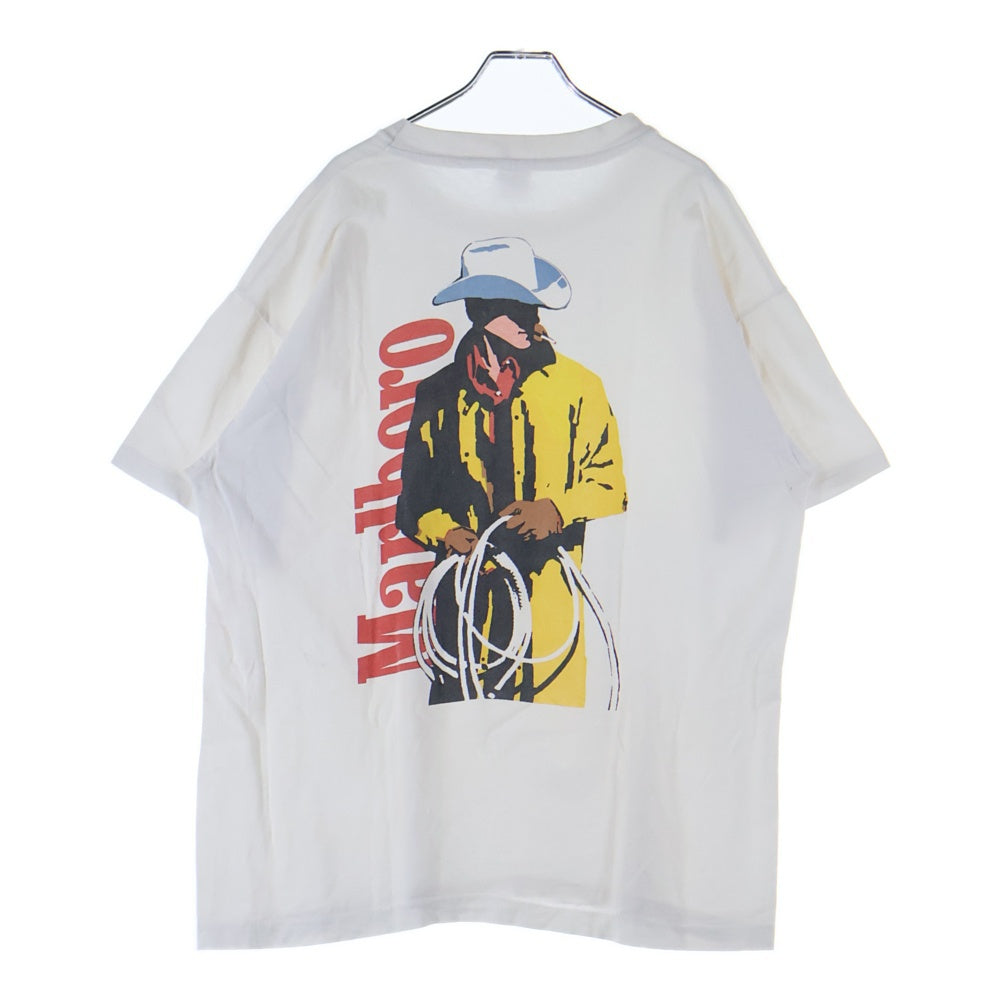VINTAGE(ヴィンテージ) 90S VINTAGE MARLBORO COWBOY マルボロ カウボーイ バックプリント 半袖Tシャツ カットソー ホワイト