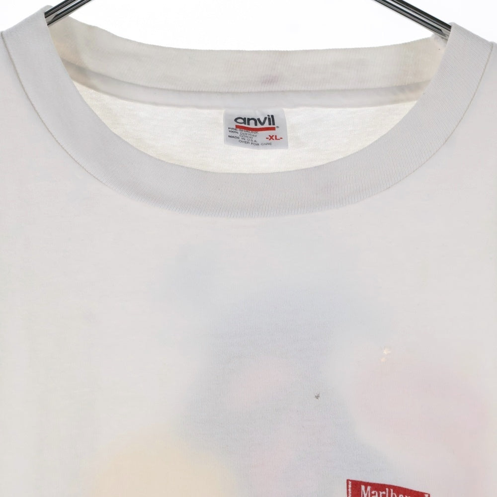 VINTAGE(ヴィンテージ) 90S VINTAGE MARLBORO COWBOY マルボロ カウボーイ バックプリント 半袖Tシャツ カットソー ホワイト