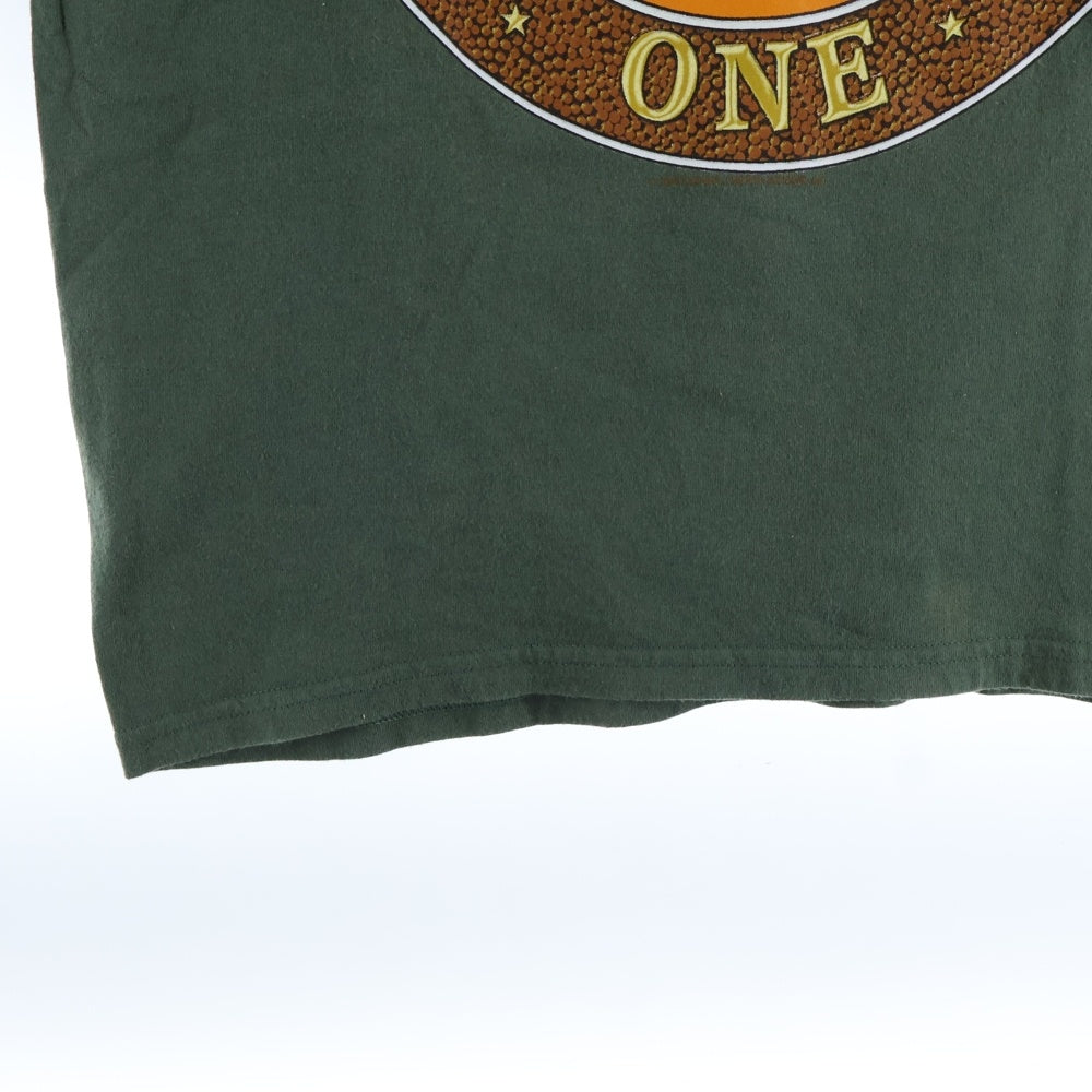 VINTAGE(ヴィンテージ) 90S VINTAGE AEROSMITH NOTHING CAN STOP THIS ROCK WORLD TOUR TEE エアロスミス 両面プリント 半袖Tシャツ カットソー カーキ