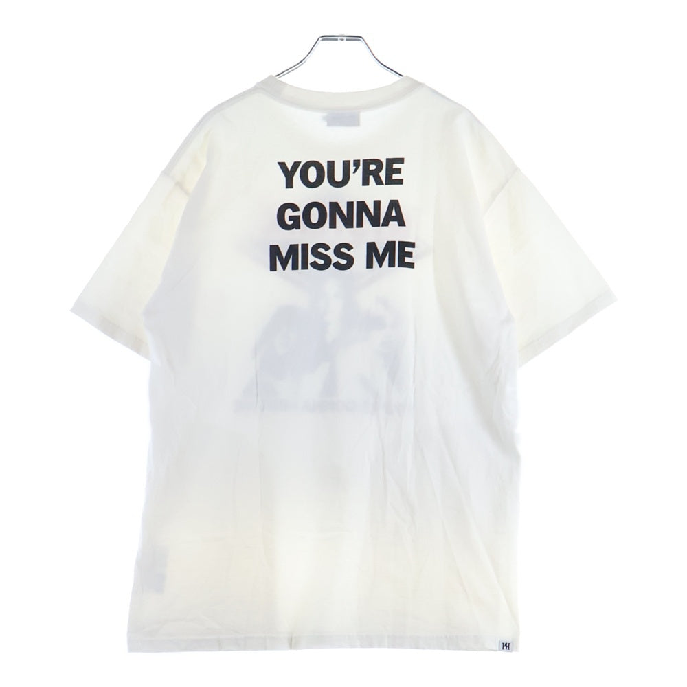 HYSTERIC GLAMOUR(ヒステリックグラマー) BAD GIRL バッドガール プリント クルーネック 半袖Tシャツ カットソー ホワイト 02182CT18