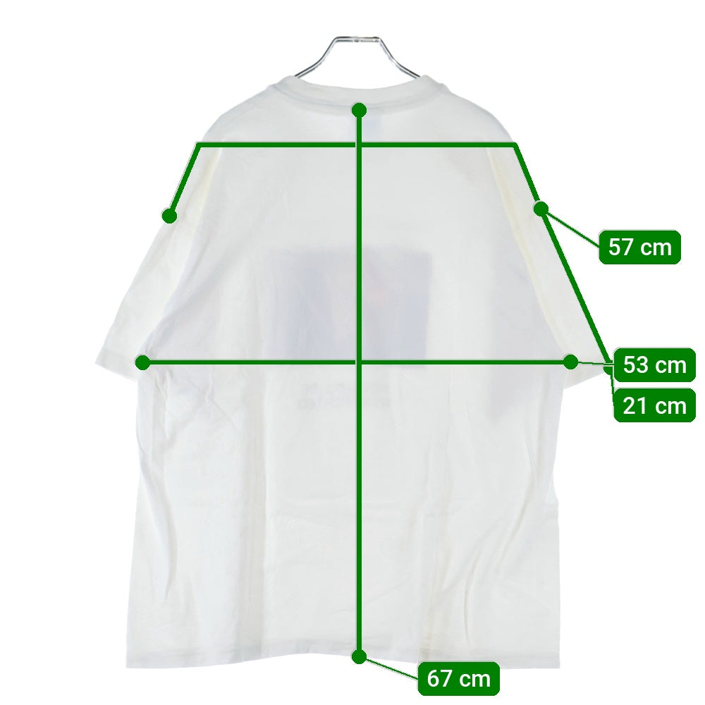 VINTAGE(ヴィンテージ) MICROSOFT Bill GATES RESISTANCE IS FULILE YOU WILL BE ASSIMILATED マイクロソフト ビルゲイツ プリント 半袖Tシャツ カットソー ホワイト