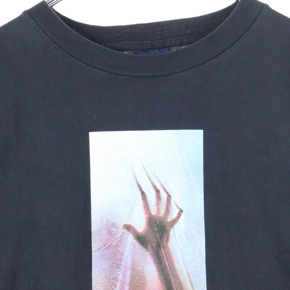 VINTAGE(ヴィンテージ) 90S VINTAGE PSYCHO MOVIE PROMO ヴィンテージ サイコ プリント 半袖Tシャツ カットソー ブラック