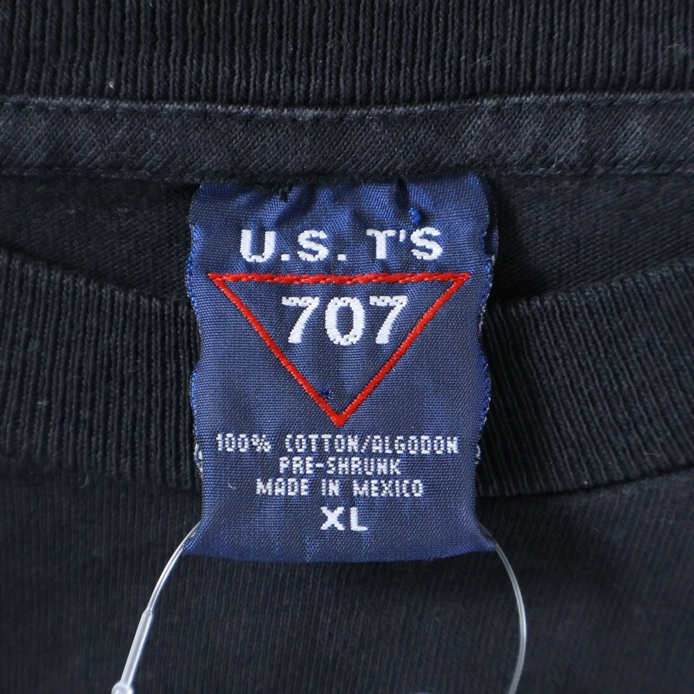 VINTAGE(ヴィンテージ) 90S VINTAGE PSYCHO MOVIE PROMO ヴィンテージ サイコ プリント 半袖Tシャツ カットソー ブラック