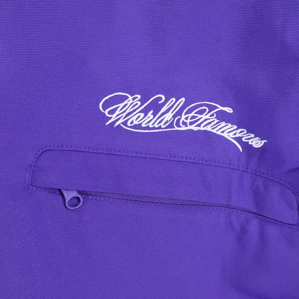 SUPREME(シュプリーム) 25SS ×NIKE Track Jacket ナイキ ロゴエンブロイダリー トラックジャケット パープル HF9622-545