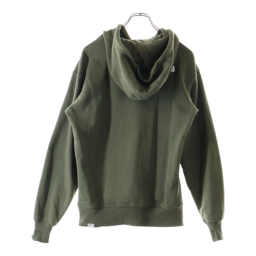THE NORTH FACE(ザノースフェイス) ロゴエンブロイダリー プルオーバーパーカー スウェットフーディ カーキ BLKX104641