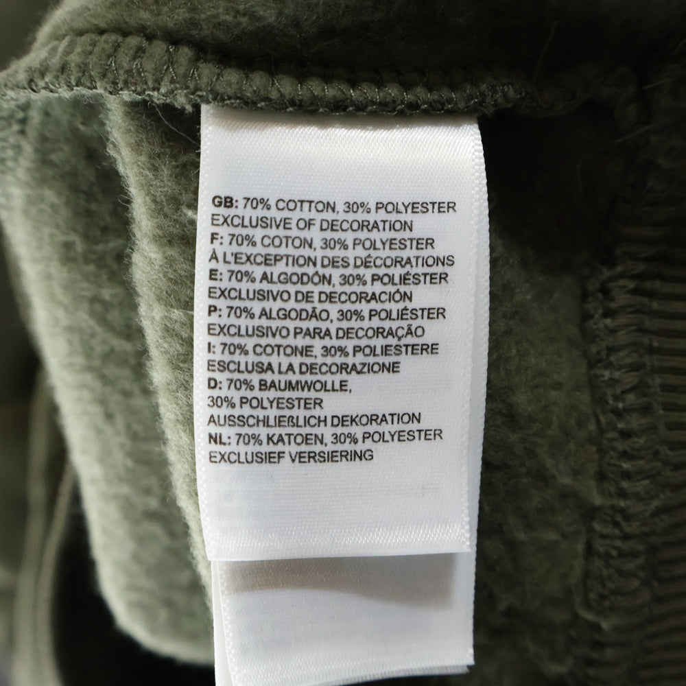 THE NORTH FACE(ザノースフェイス) ロゴエンブロイダリー プルオーバーパーカー スウェットフーディ カーキ BLKX104641