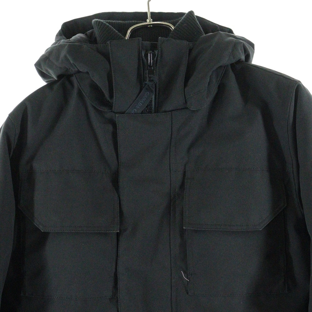 CANADA GOOSE(カナダグース) MAITLAND PARKA メイトランド パーカー フーデッド ダウンジャケット ブラック 4550MB