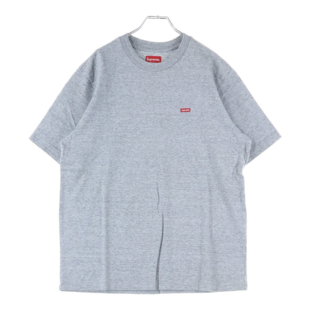 SUPREME(シュプリーム) Small Box Tee スモールボックスロゴ コットン クルーネック 半袖Tシャツ カットソー グレー