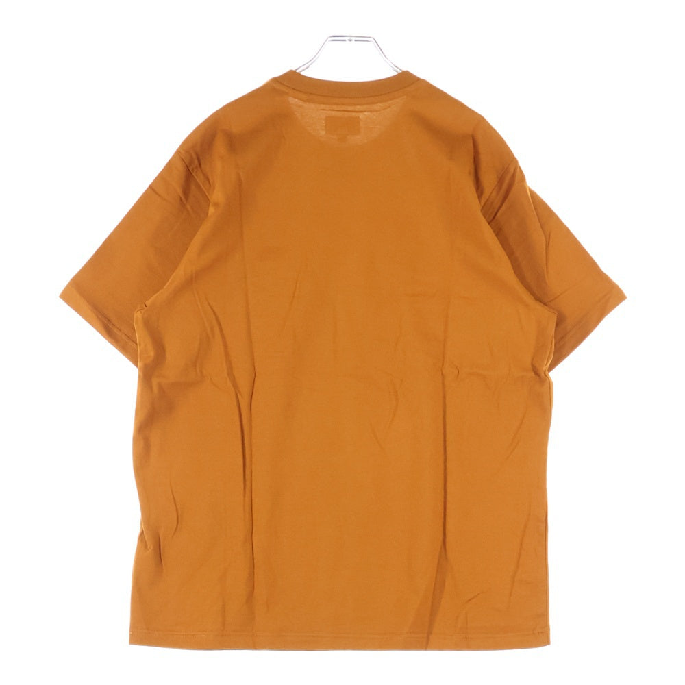 SUPREME(シュプリーム) Small Box Tee スモールボックスロゴ コットン クルーネック 半袖Tシャツ カットソー ブラウン