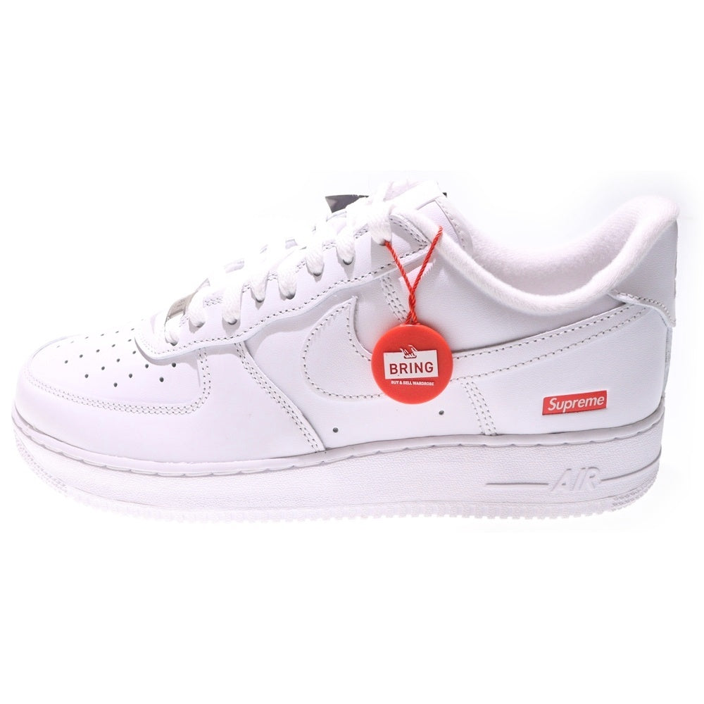 NIKE(ナイキ) ×SUPREME AIR FORCE 1 LOW シュプリーム エアフォース ローカットスニーカー ホワイト US9.5/27.5cm CU9225-100