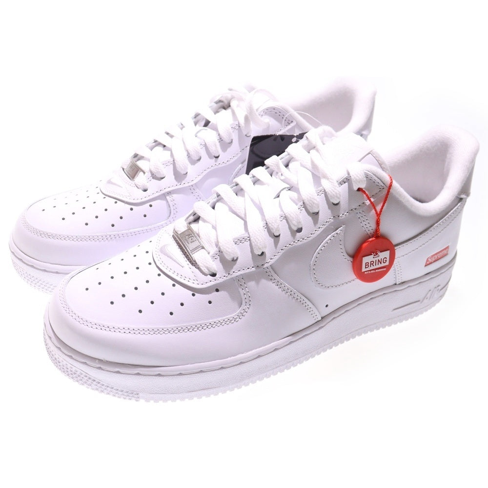NIKE(ナイキ) ×SUPREME AIR FORCE 1 LOW シュプリーム エアフォース ローカットスニーカー ホワイト US9.5/27.5cm CU9225-100
