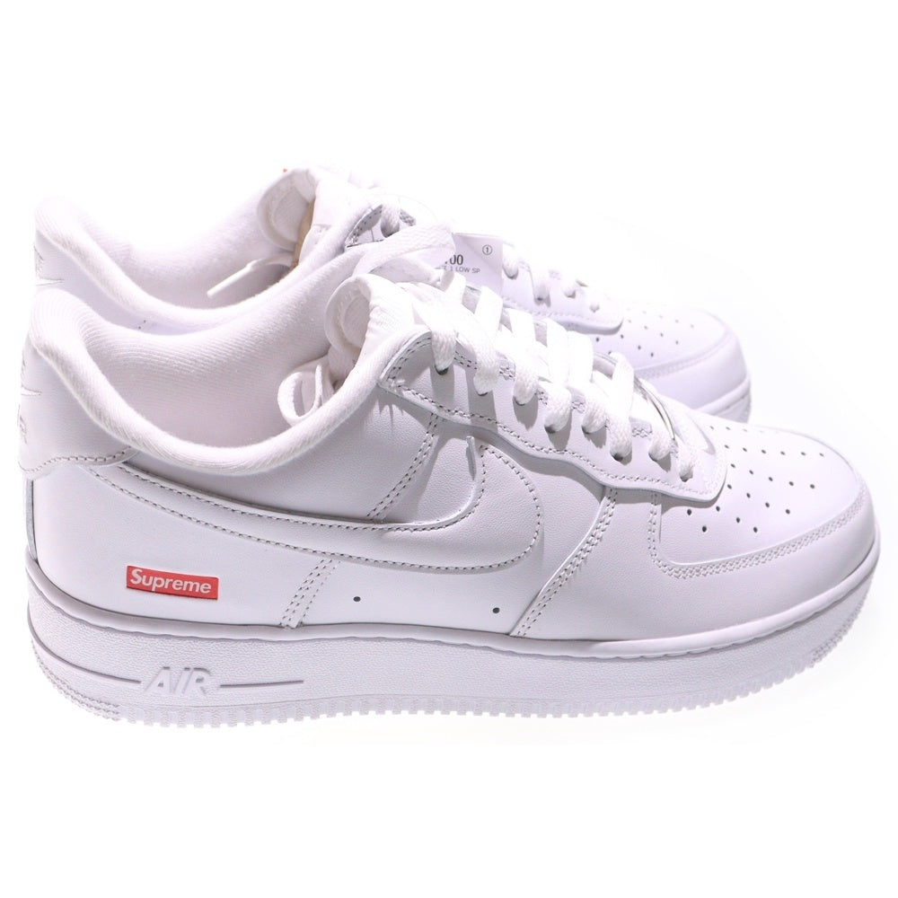NIKE(ナイキ) ×SUPREME AIR FORCE 1 LOW シュプリーム エアフォース ローカットスニーカー ホワイト US9.5/27.5cm CU9225-100
