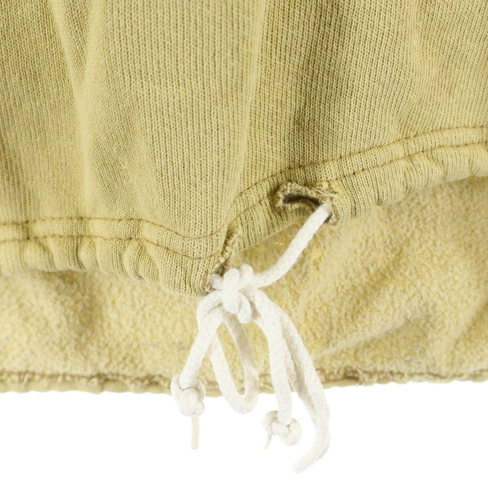 STUSSY(ステューシー) 80S VINTAGE OLD ヴィンテージ オールド ストックロゴ刺繍 スウェット プルオーバーパーカー ベージュ