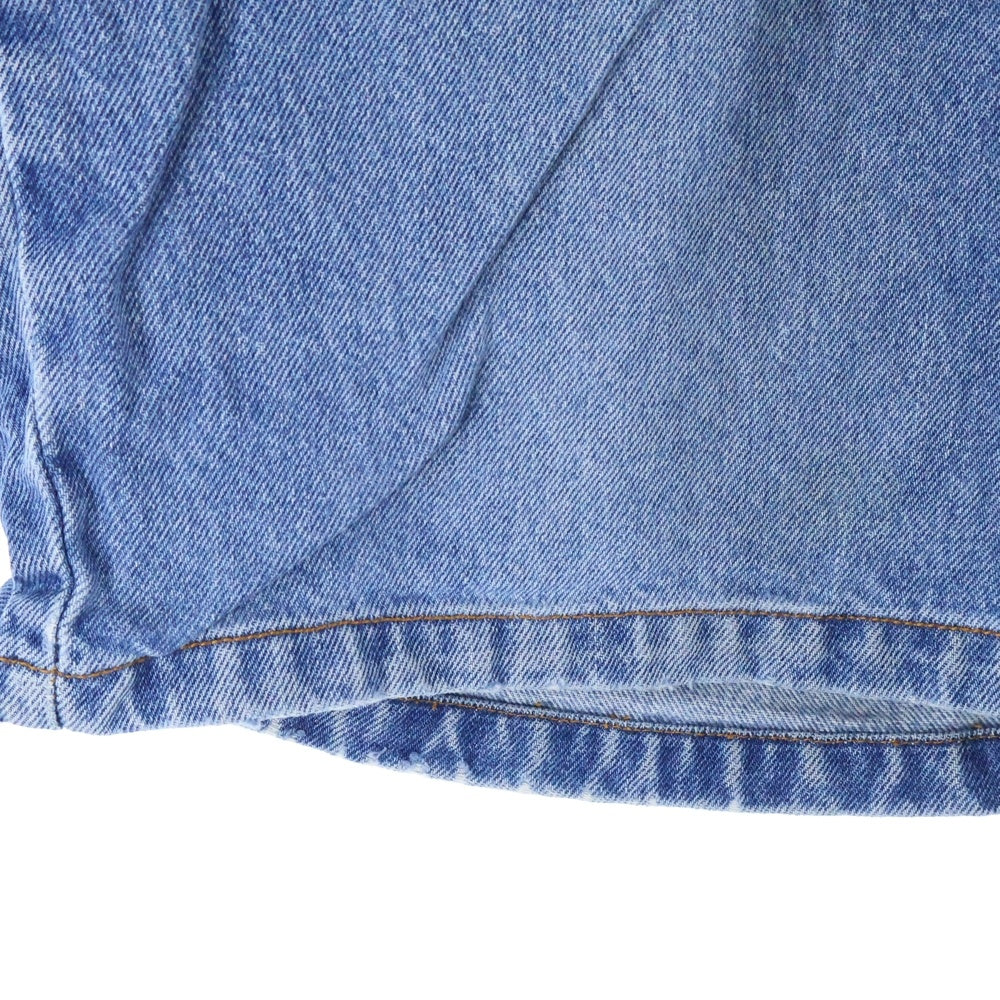 STUSSY(ステューシー) 90S VINTAGE OLD ヴィンテージ オールド ストレート デニム ショーツ ショート ハーフパンツ インディゴ
