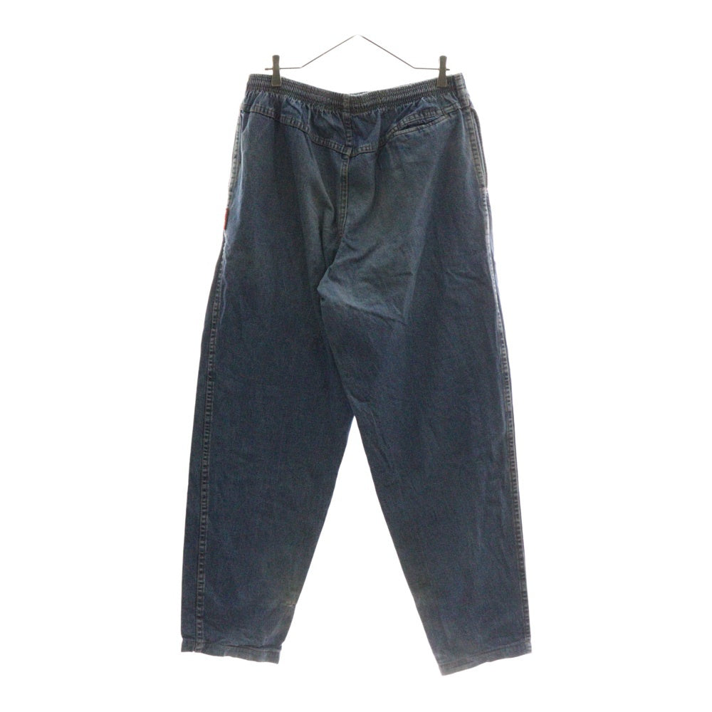 STUSSY(ステューシー) 90S VINTAGE OLD ヴィンテージ オールド リブ ストレート デニムパンツ インディゴ