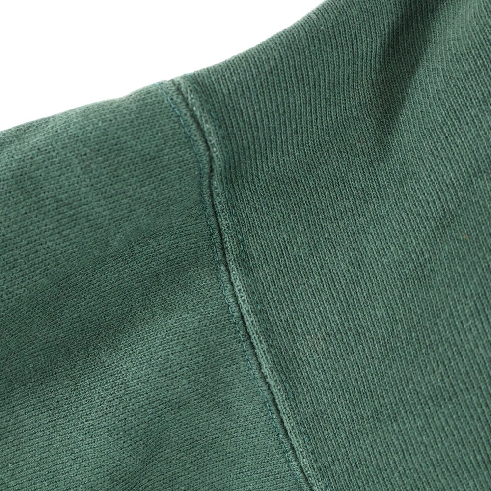 STUSSY(ステューシー) 80S VINTAGE OLD ヴィンテージ オールド ロゴ刺繍 スウェット プルオーバー パーカー グリーン