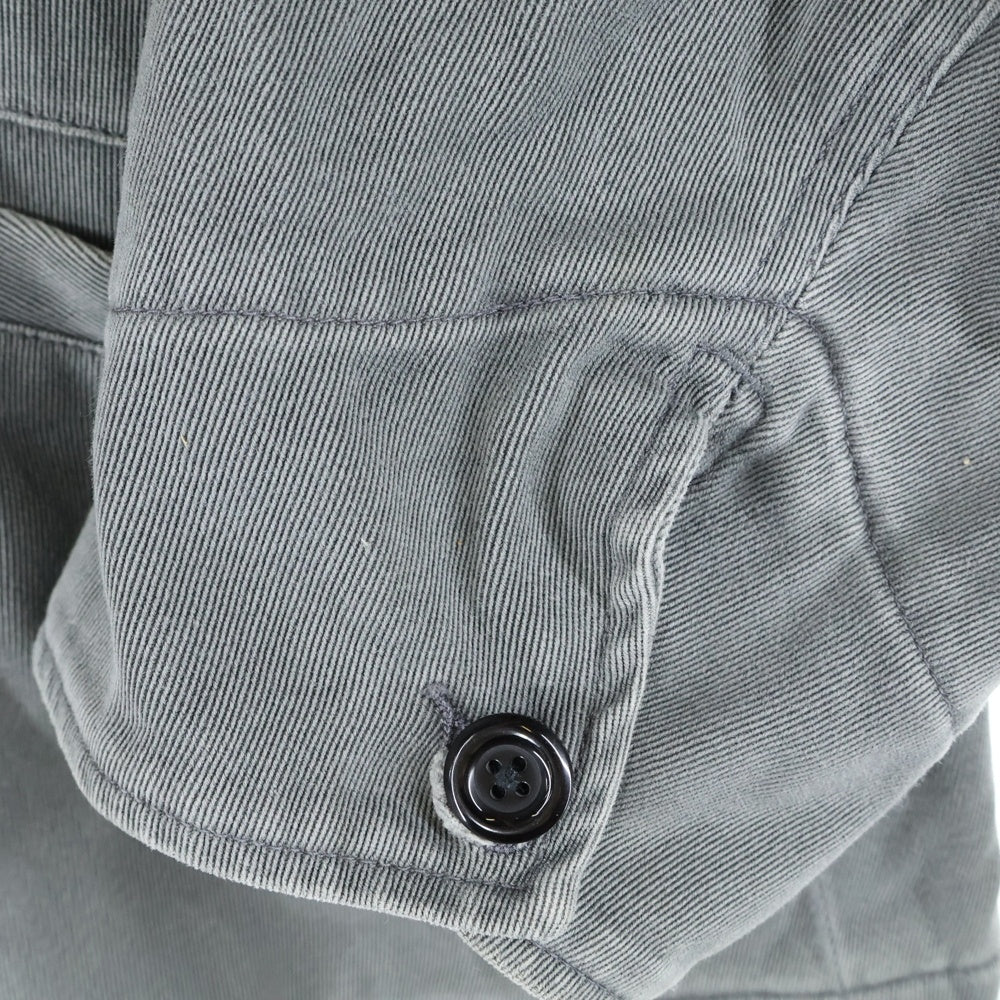 RRL(ダブルアールエル) 90S VINTAGE USA製 FLANNEL LINER WORK JACKET フランネル ライナー ジップアップ ワーク ジャケット グレー