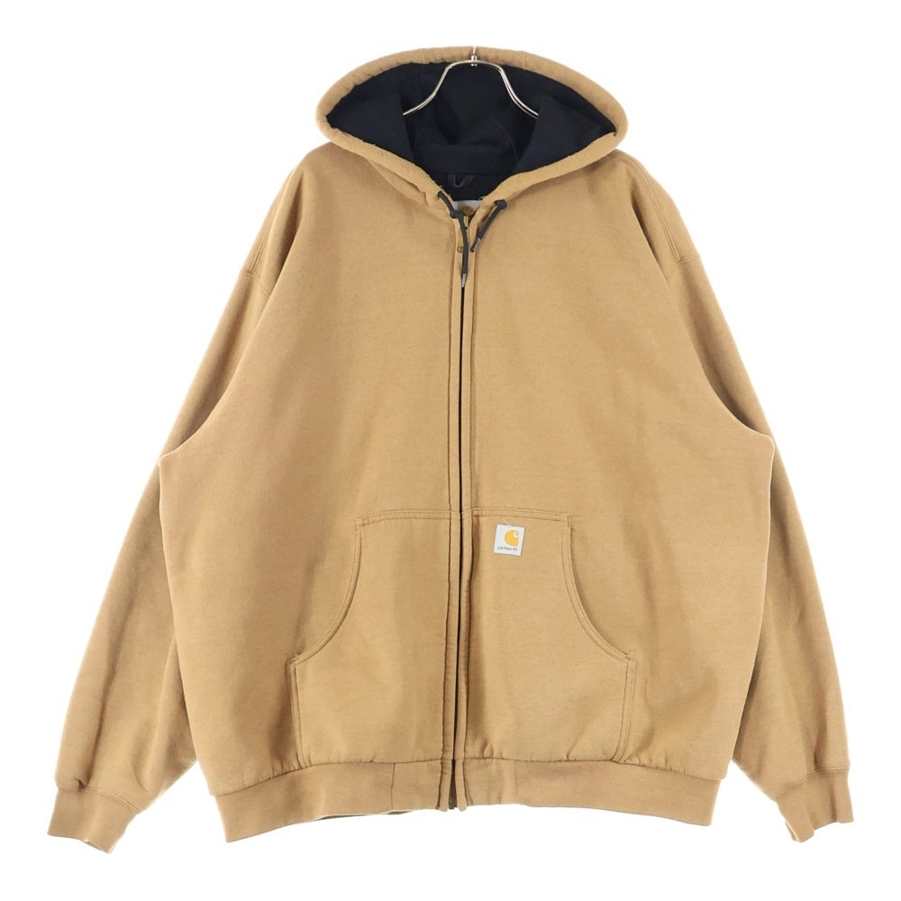 CARHARTT(カーハート) 90S VINTAGE USA製 ヴィンテージ ジップアップ スウェット パーカー ブラウン