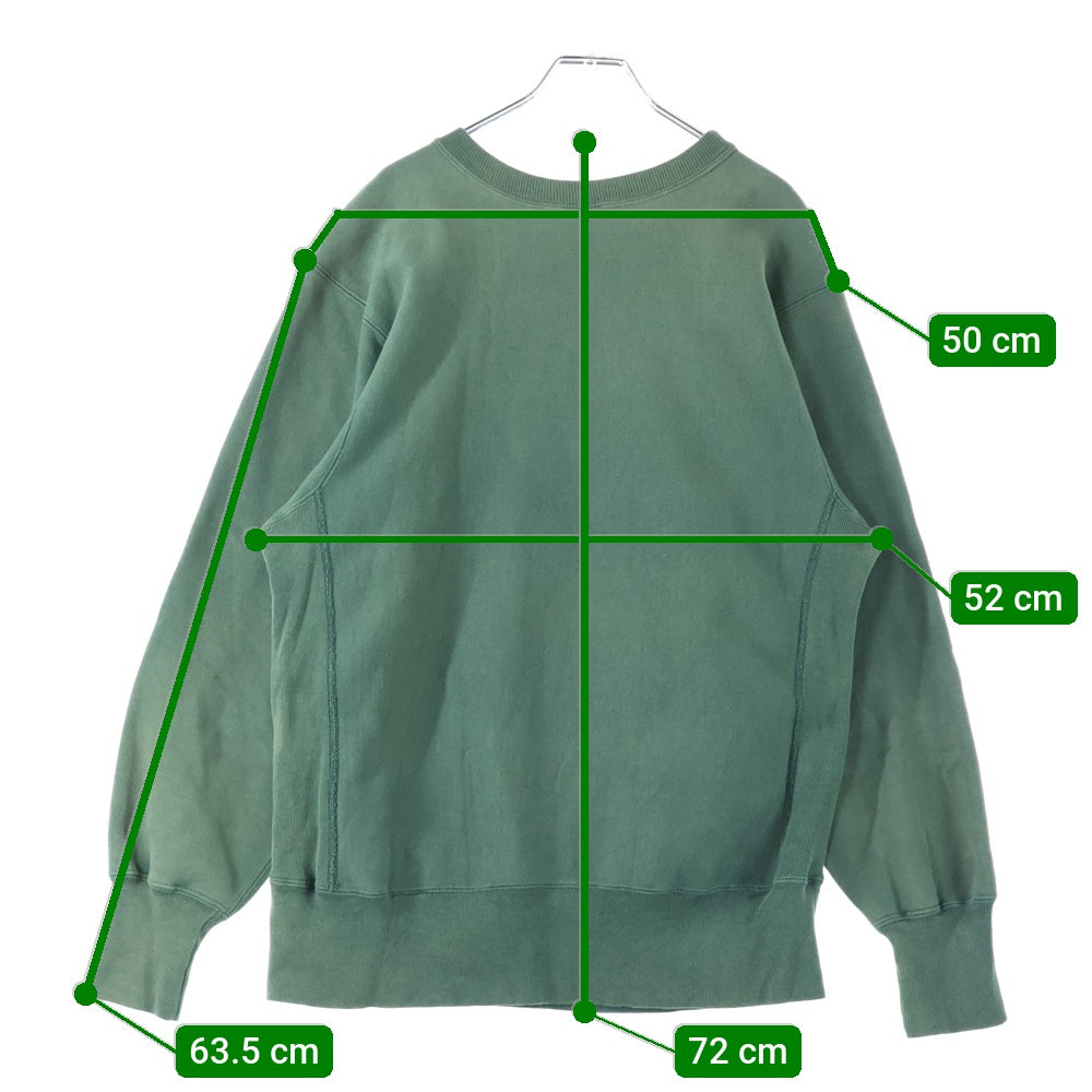 CHAMPION(チャンピオン) 90S VINTAGE リバースウィーブ クルーネック スウェット トレーナー グリーン