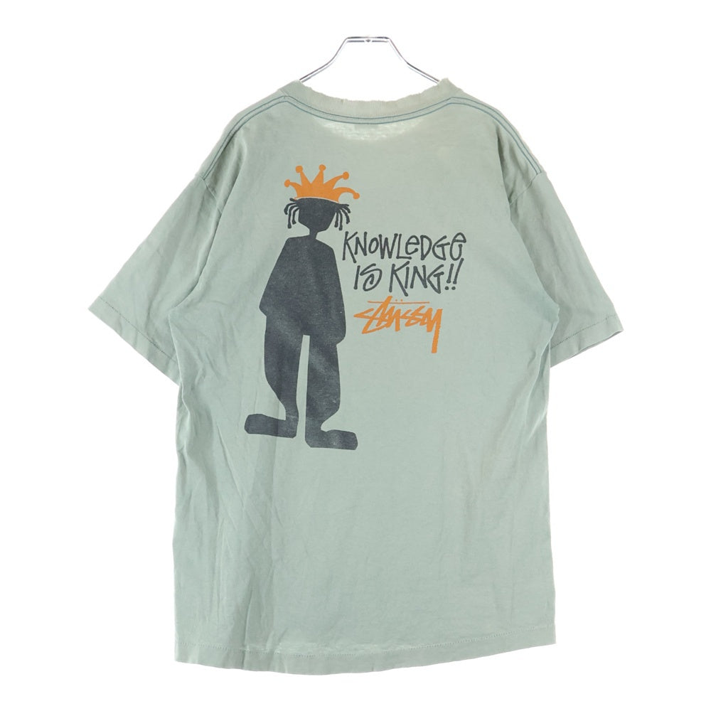 当時物 Stussy シャドーマン 90s 白タグ 90's old stussy Design Tee “白タグ” “シャドーマン”【高円寺本店