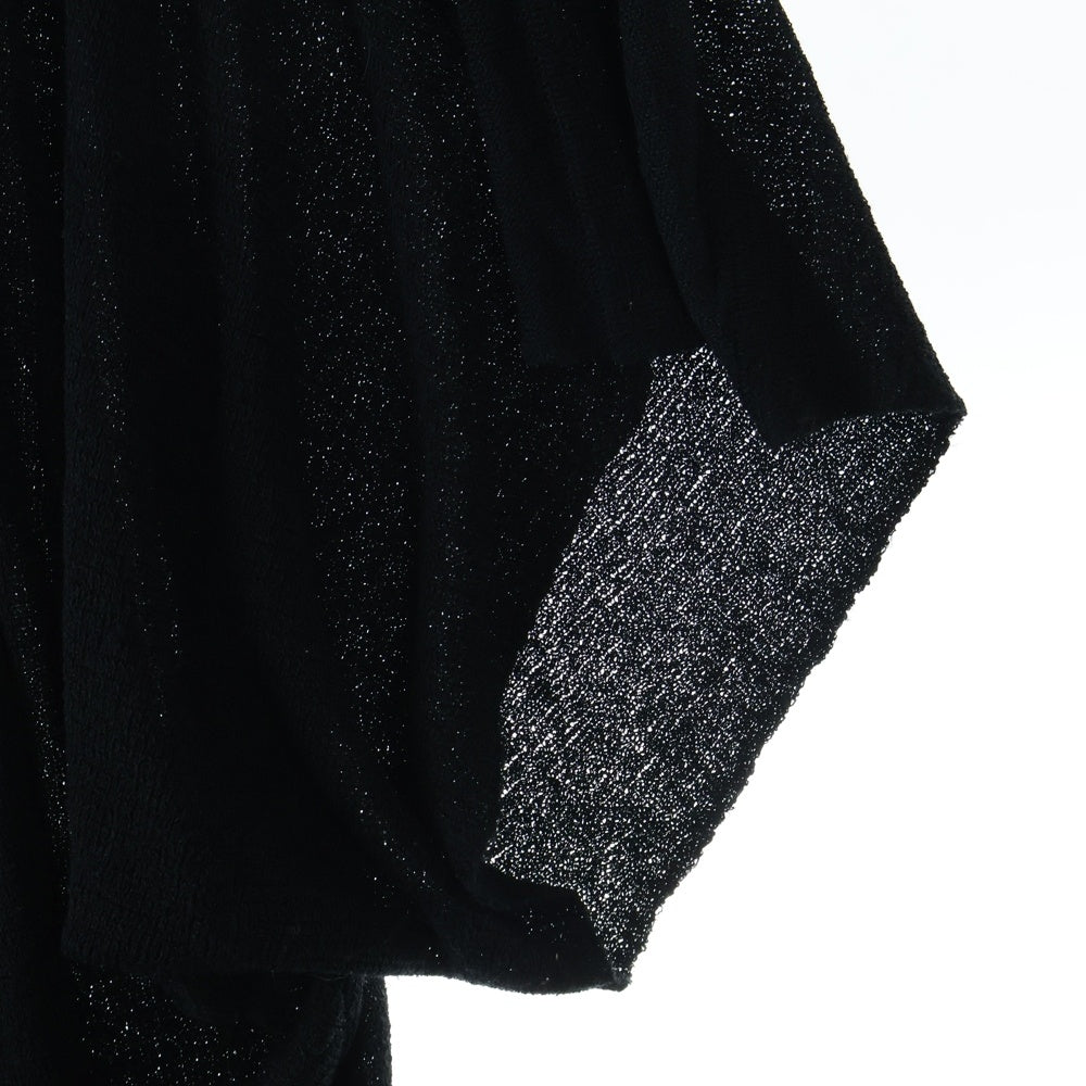 JULIUS(ユリウス) 13SS シルク ナイロン コットン カーディガン ブラック