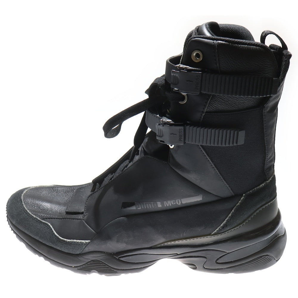 PUMA(プーマ) ×Alexander McQueen MCQ Tech Runner アレキサンダーマックイーン テック ランナー ハイカットスニーカー ブーツ ブラック US11/29cm 361487-02