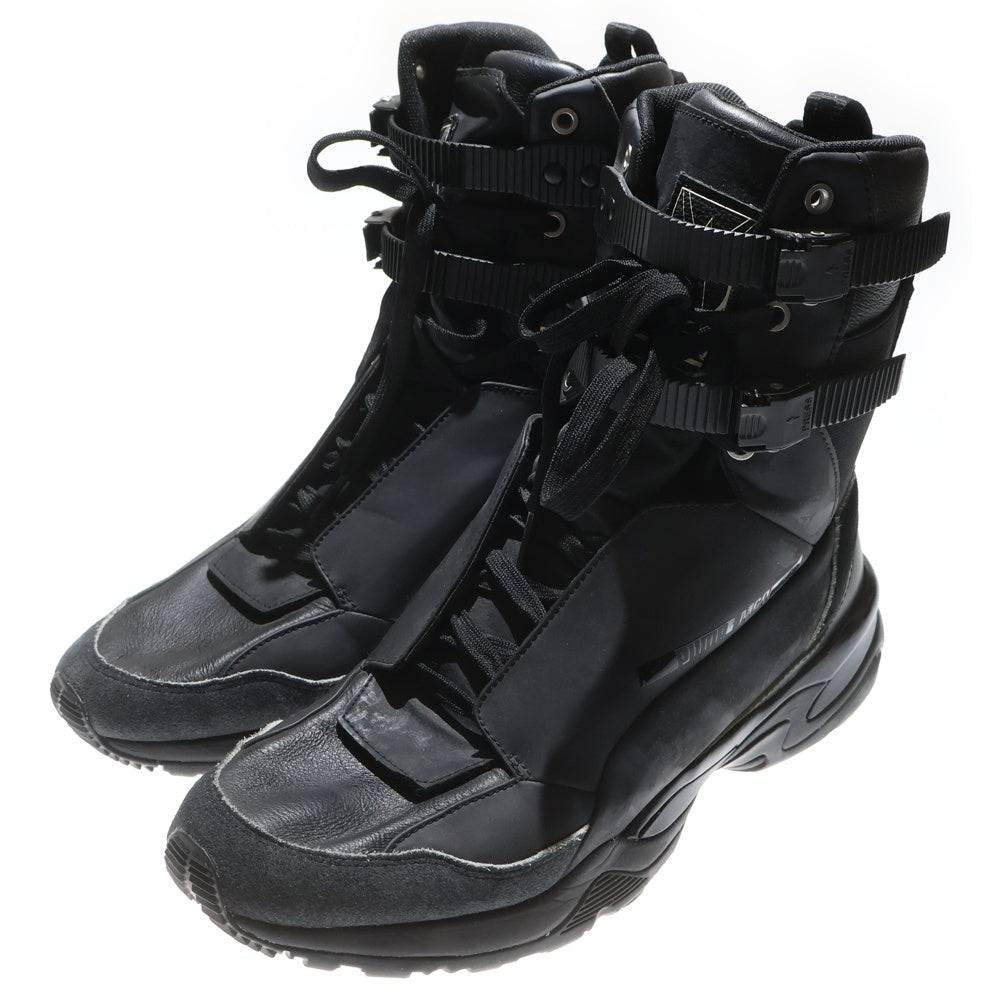PUMA(プーマ) ×Alexander McQueen MCQ Tech Runner アレキサンダーマックイーン テック ランナー ハイカットスニーカー ブーツ ブラック US11/29cm 361487-02
