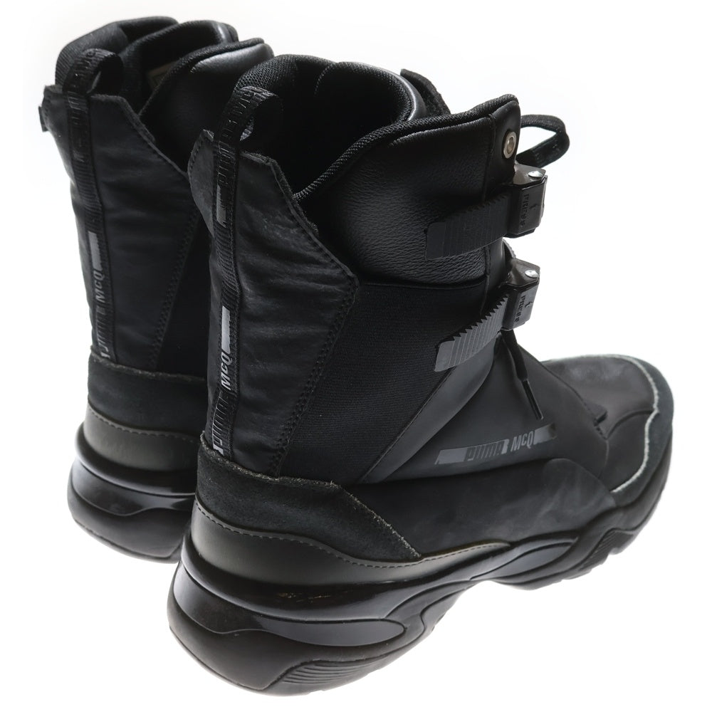 PUMA(プーマ) ×Alexander McQueen MCQ Tech Runner アレキサンダーマックイーン テック ランナー ハイカットスニーカー ブーツ ブラック US11/29cm 361487-02