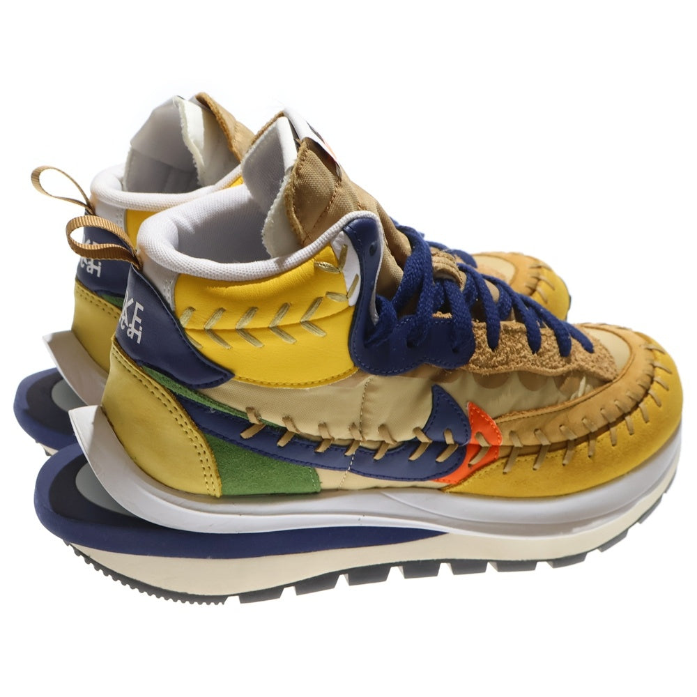 NIKE(ナイキ) ×Jean-Paul Gaultier ×sacai VAPORWAFFLE SESAME/MULTI COLOR ジャンポール サカイ ゴルチエ ヴェイパーワッフル ミッドカットスニーカー US9/27.5cm DH9186-200