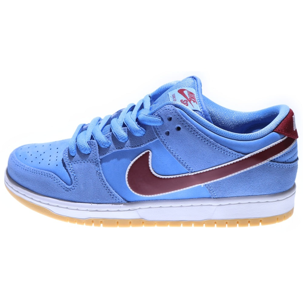 NIKE SB(ナイキエスビー) DUNK LOW PRO PHILADELPHIA PHILLIES ダンクロー プロ フィラデルフィア フィリーズ ローカットスニーカー ブルー US9/27cm DQ4040-400