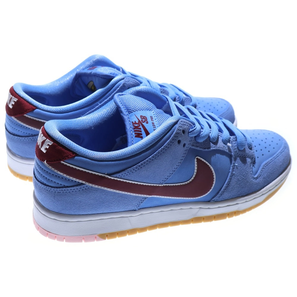 NIKE SB(ナイキエスビー) DUNK LOW PRO PHILADELPHIA PHILLIES ダンクロー プロ フィラデルフィア フィリーズ ローカットスニーカー ブルー US9/27cm DQ4040-400