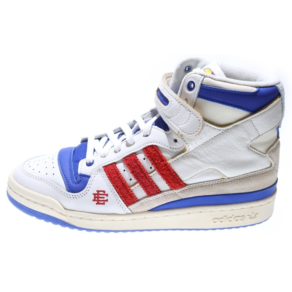 adidas(アディダス) ×Eric Emanuel FORUM 84 HIGH X エリックエマニュエル フォーラム ハイカットスニーカー ホワイト US9.5/27.5cm GW7789