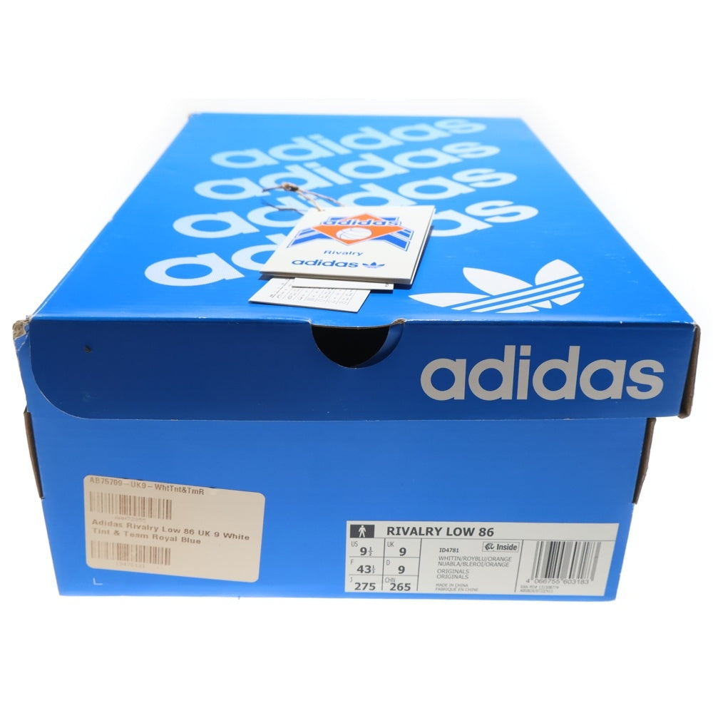 adidas(アディダス) RIVALRY LOW 86 ライバルリー ローカットスニーカー ホワイト US9.5/27.5cm ID4781
