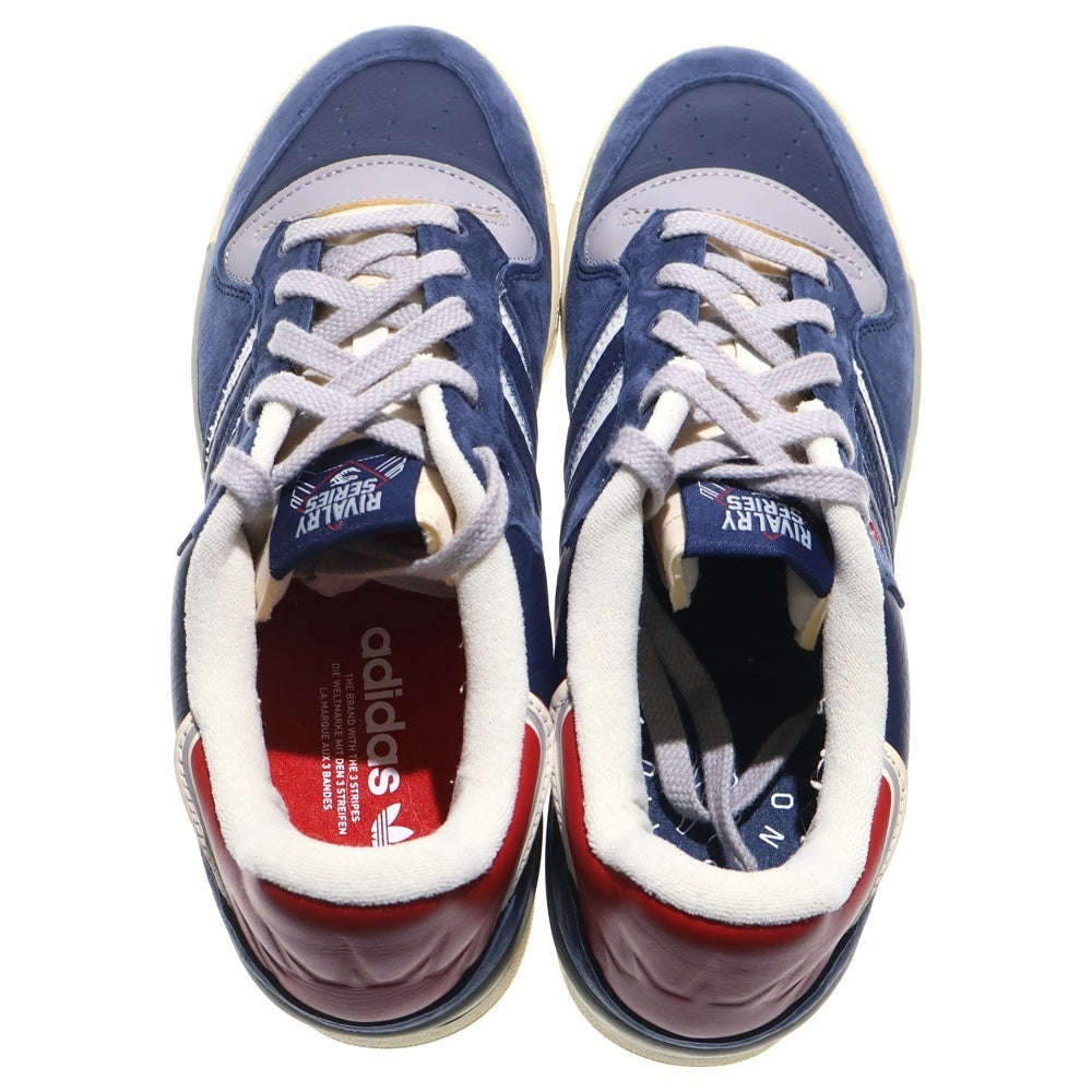 adidas(アディダス) ×Extra Butter RIVALRY LOW エクストラバター ライバルリー スウェードレザー ローカットスニーカー ネイビー US9.5/27.5cm ID2870
