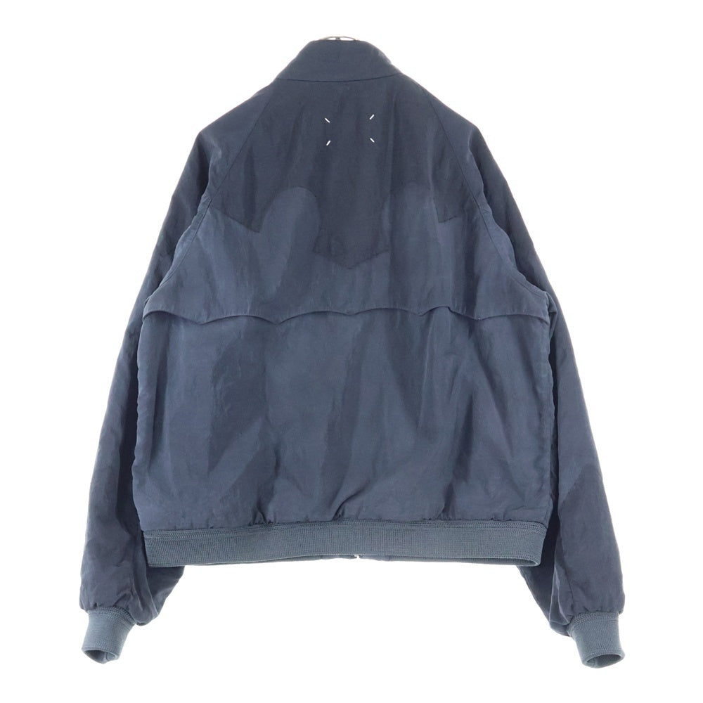 Maison Margiela 1 10(メゾンマルジェラ 1 10) 24SS SPORTS JACKET ナイロン ヨーク スポーツ ジャケット ブラック S50AM0603 S53735