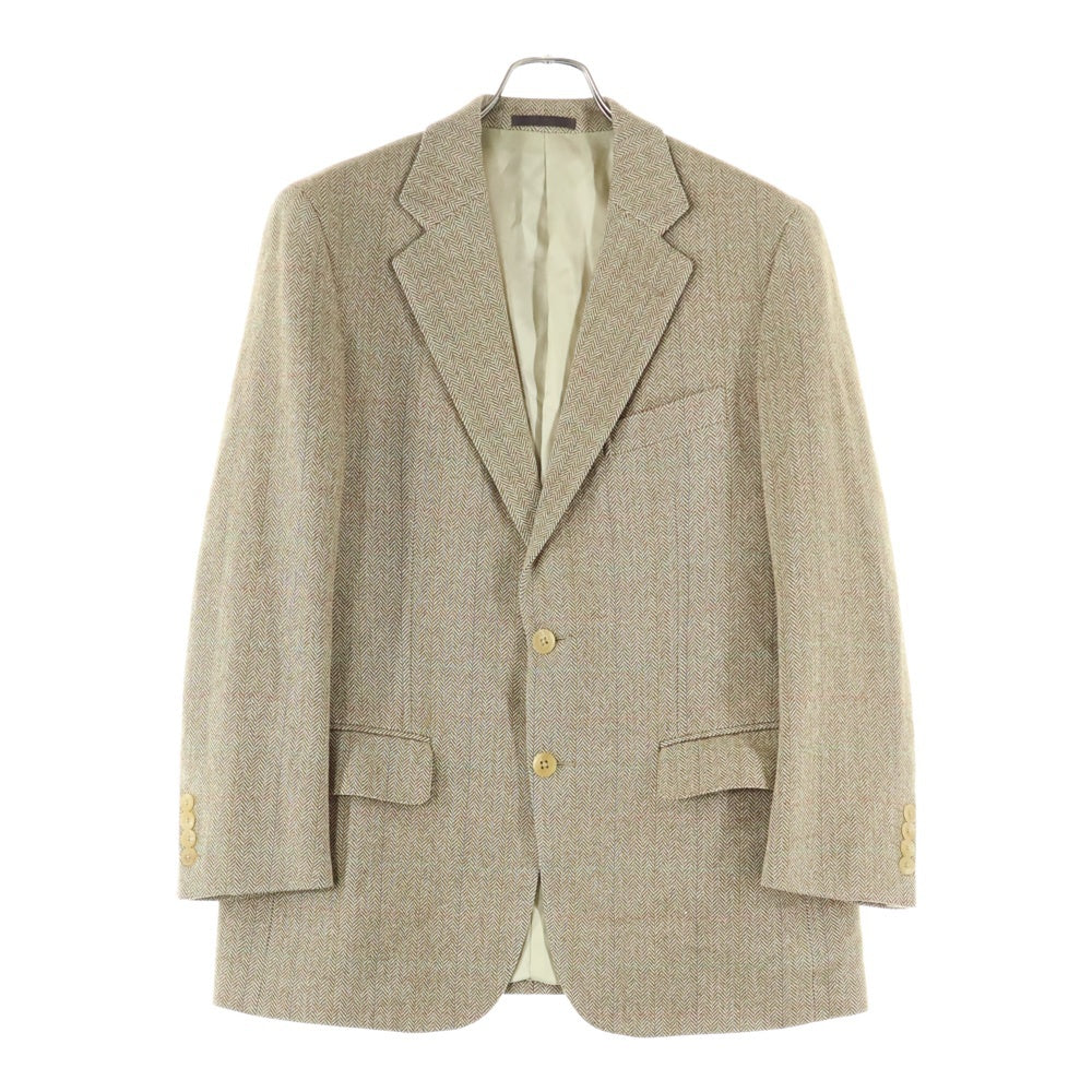 BURBERRY LONDON(バーバリーロンドン) カシミヤ 2B シングルテーラードジャケット ベージュ BBE81-509-45