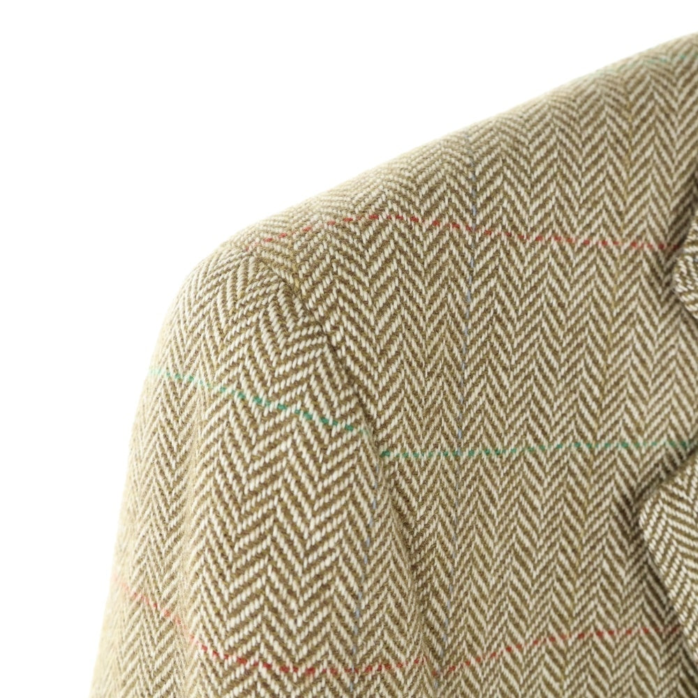 BURBERRY LONDON(バーバリーロンドン) カシミヤ 2B シングルテーラードジャケット ベージュ BBE81-509-45