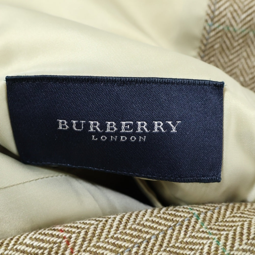 BURBERRY LONDON(バーバリーロンドン) カシミヤ 2B シングルテーラードジャケット ベージュ BBE81-509-45